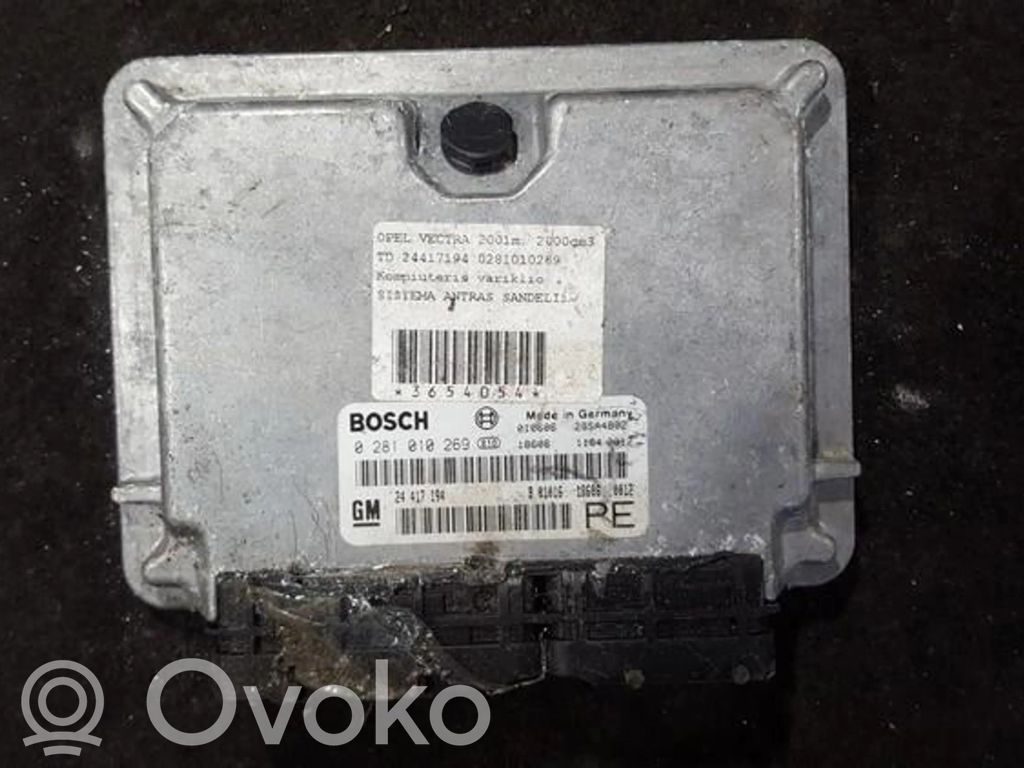 Opel Vectra B Unitate/modul de control motor