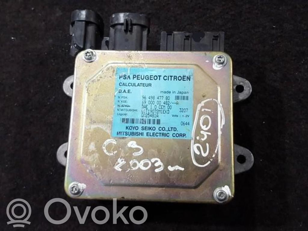 Citroen C3 Power steering control unit/module 