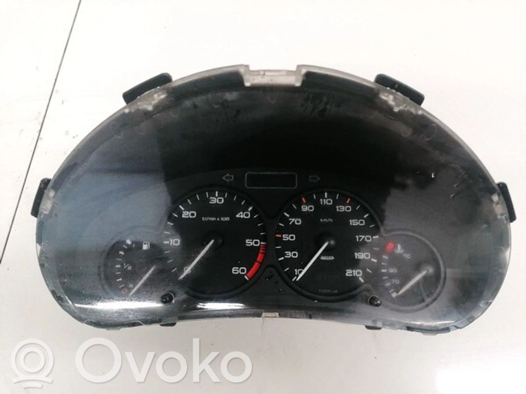 Peugeot 206 Vitezometru (grup de instrumente) 