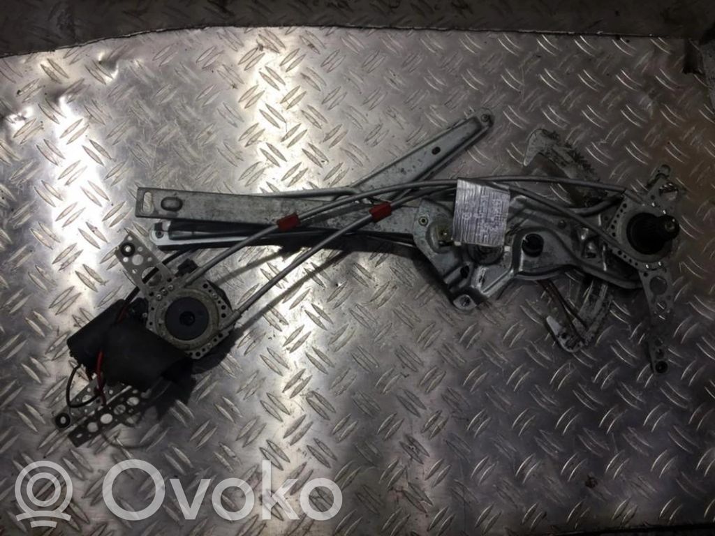 Sliding door window regulator with motor