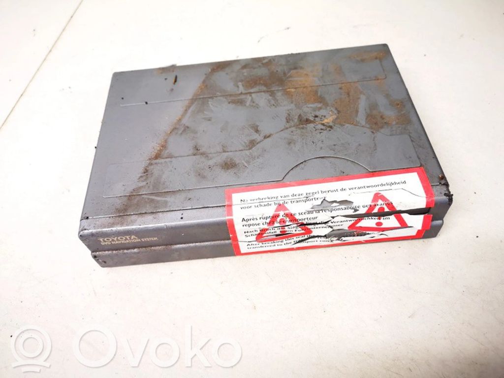 Toyota Avensis T250 CD/DVD player unitate navigație 