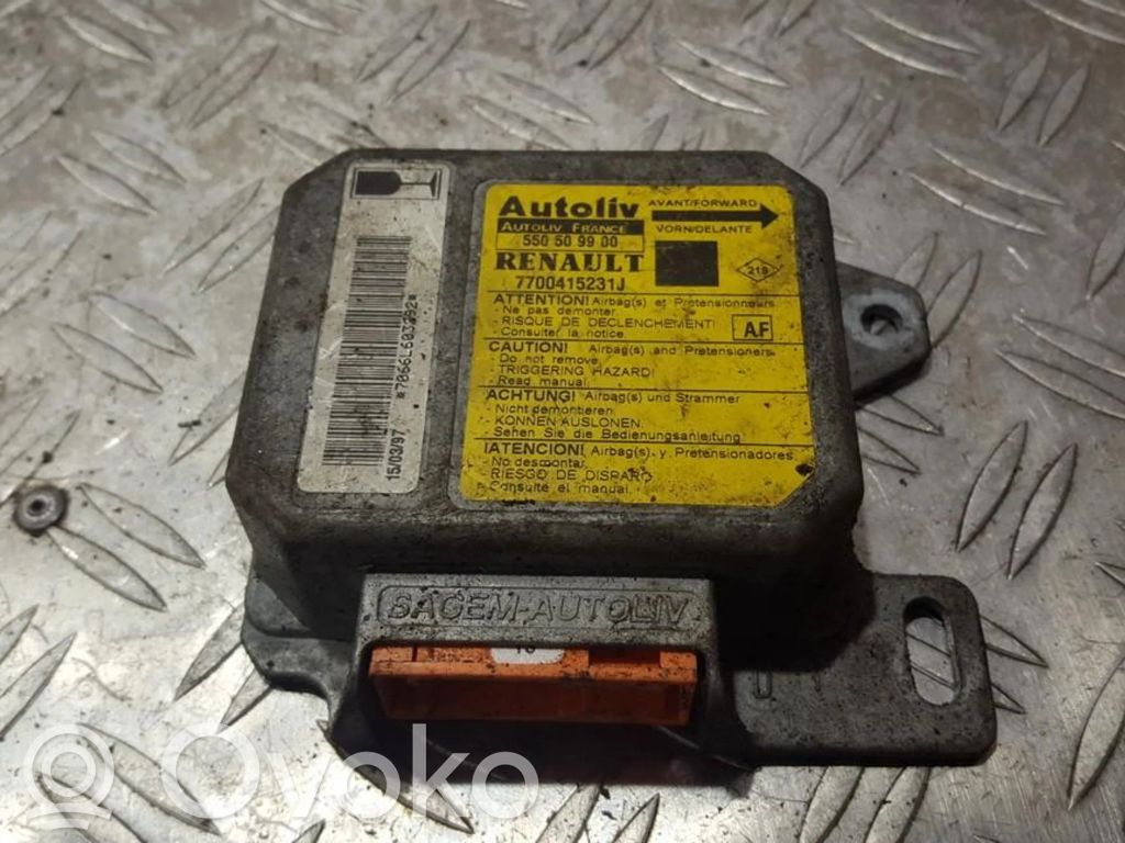 Renault Scenic I Centralina/modulo airbag 