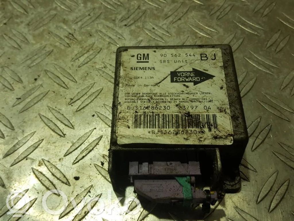 Opel Astra F Unitate/modul de comandă airbaguri 
