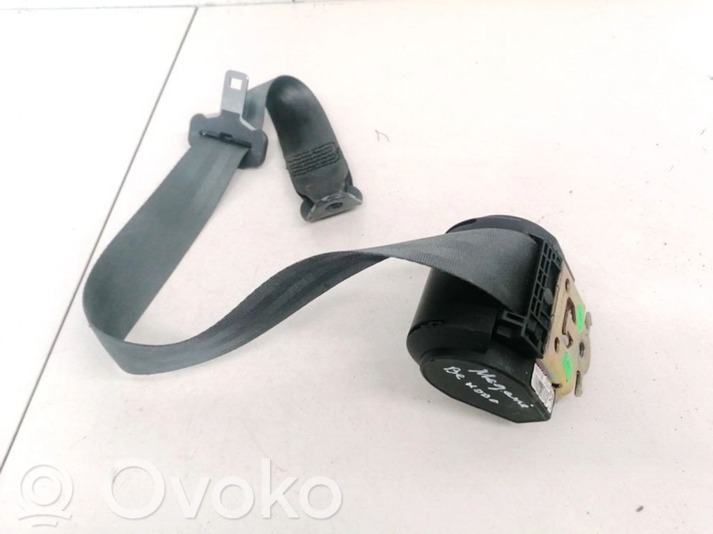 Renault Megane II Pas bezpieczeństwa fotela tylnego 