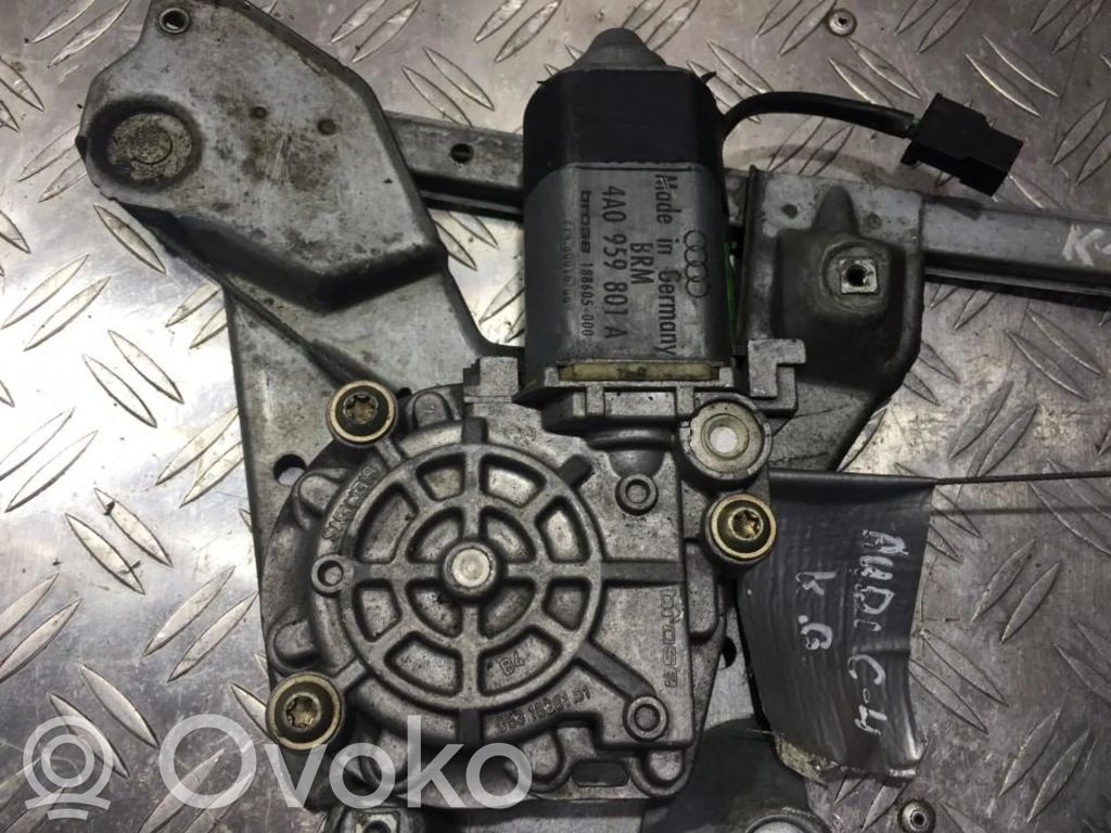 Motor macara geam ușă spate   4A0959801A,4A0959801A
