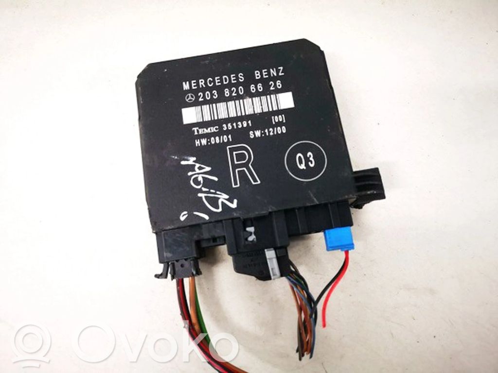 Unidad de control/módulo de la puerta   2038206626,2038206626