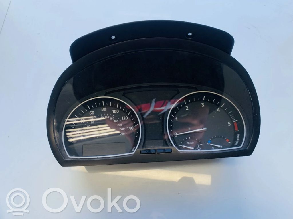 BMW X3 E83 Speedometer (instrument cluster) 