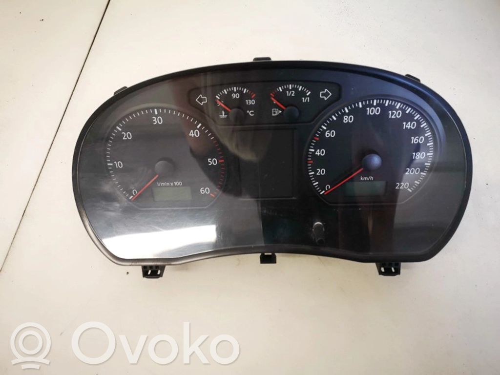 Volkswagen Polo IV 9N3 Mască ceasuri bord 