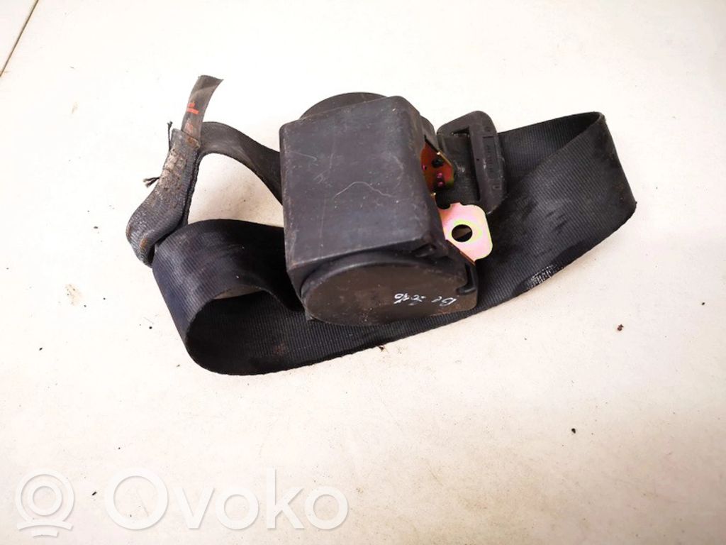 Peugeot 206 Pas bezpieczeństwa fotela tylnego środkowego 