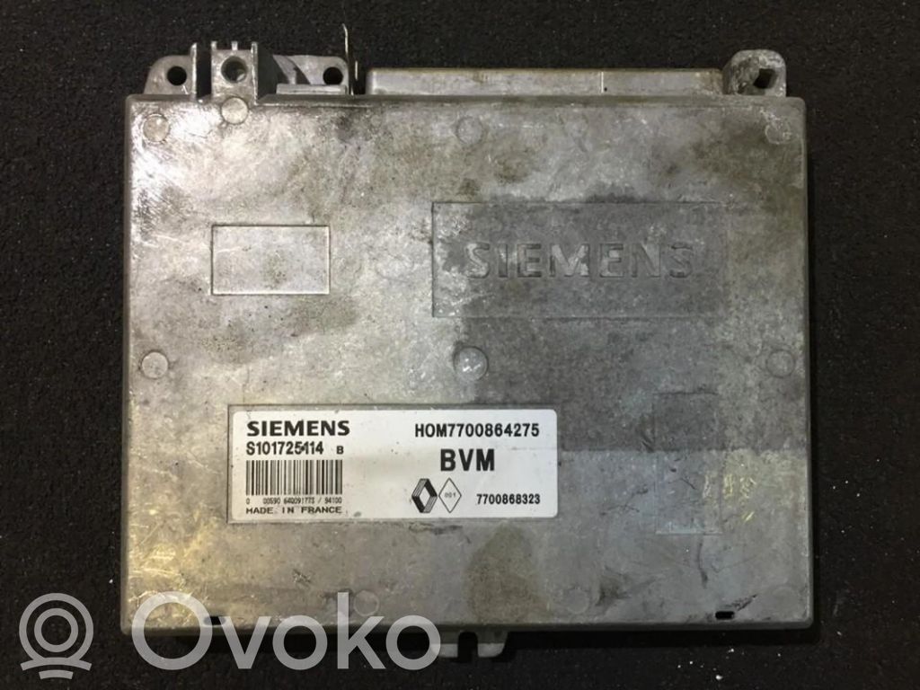Unitate/modul de control motor   S101725114B,HOM7700864275,HOM7700864275,S101725114B