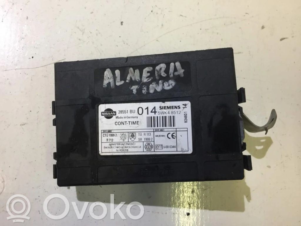 Nissan Almera Tino Modulo comfort/convenienza 