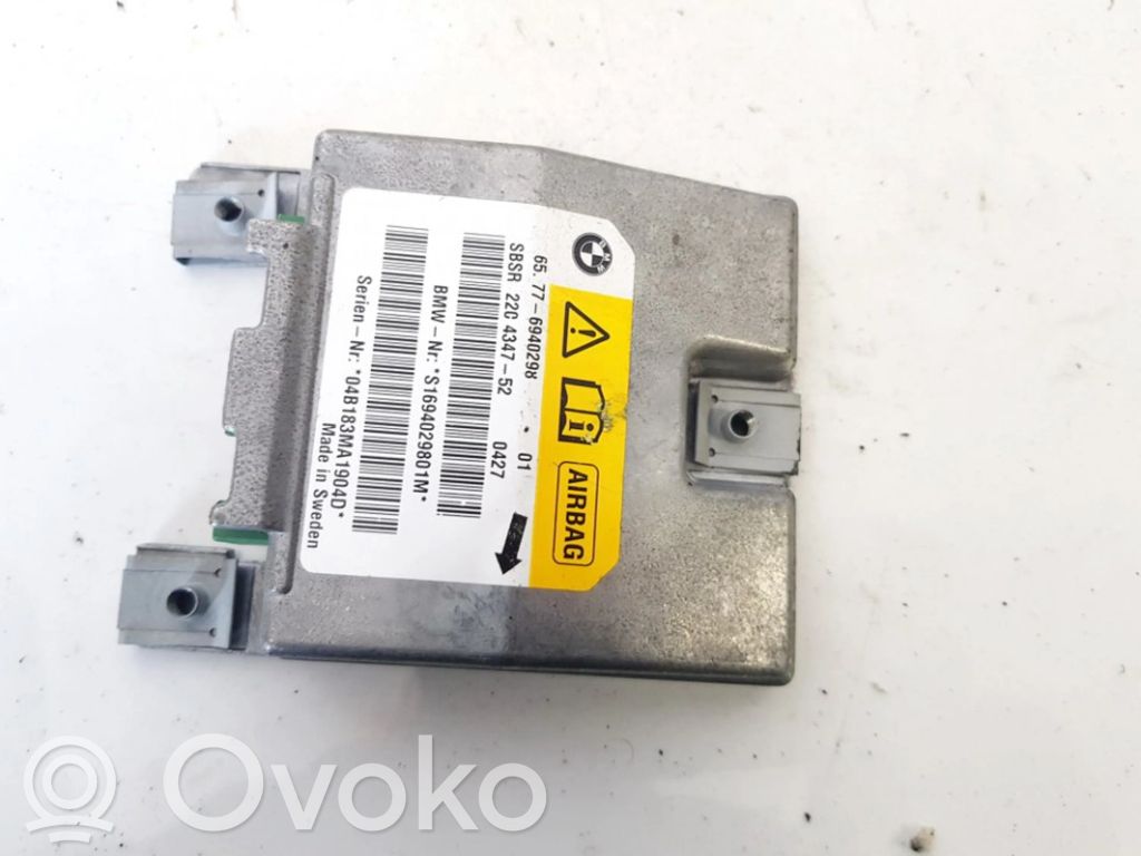 Airbag control unit/module   65776940298,220434752,434752,65776940298