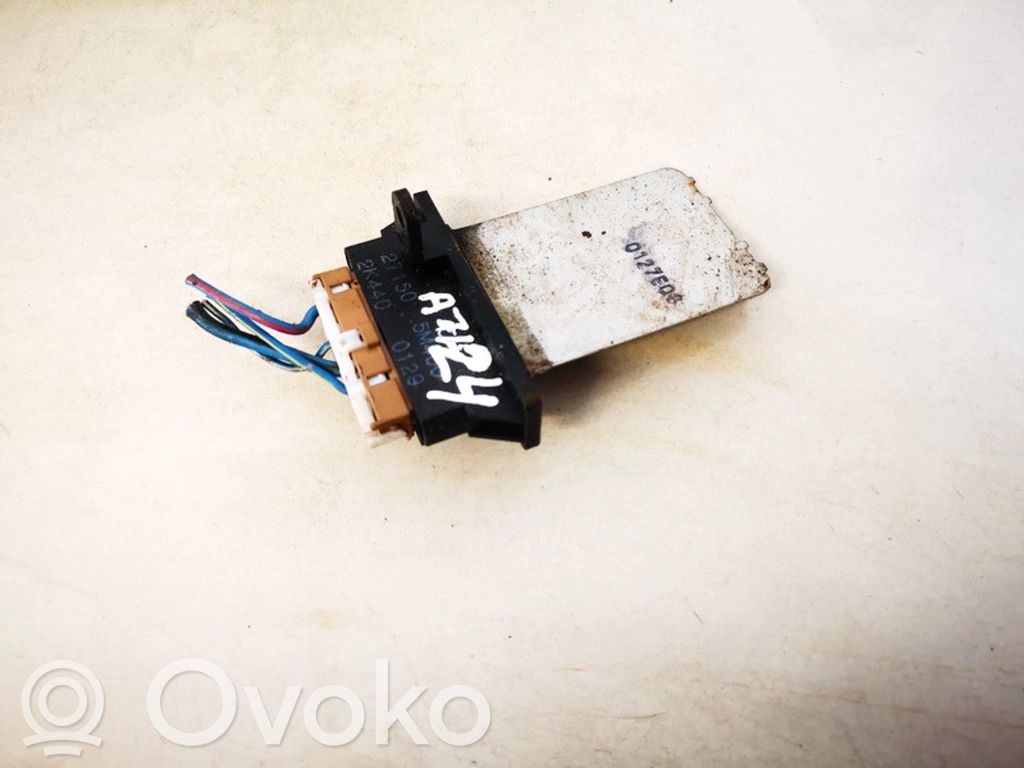 Nissan Almera Tino Résistance moteur de ventilateur de chauffage 