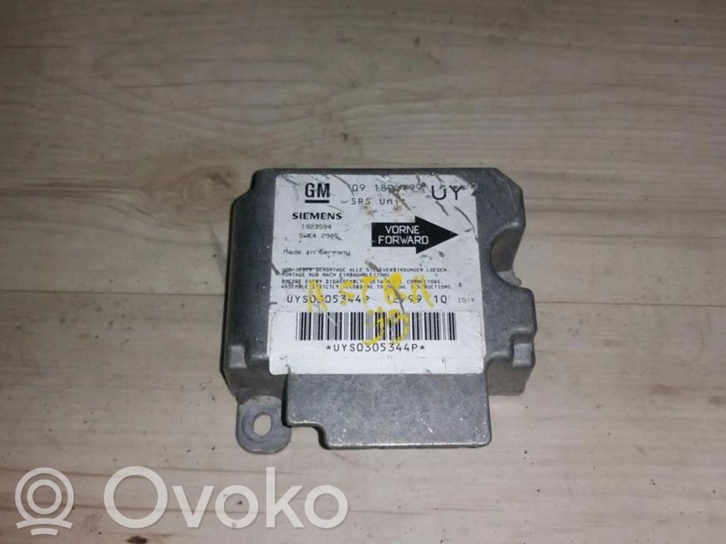 Unidad de control/módulo del Airbag   09180799,5WK42905,09180799,1923594,5WK42905