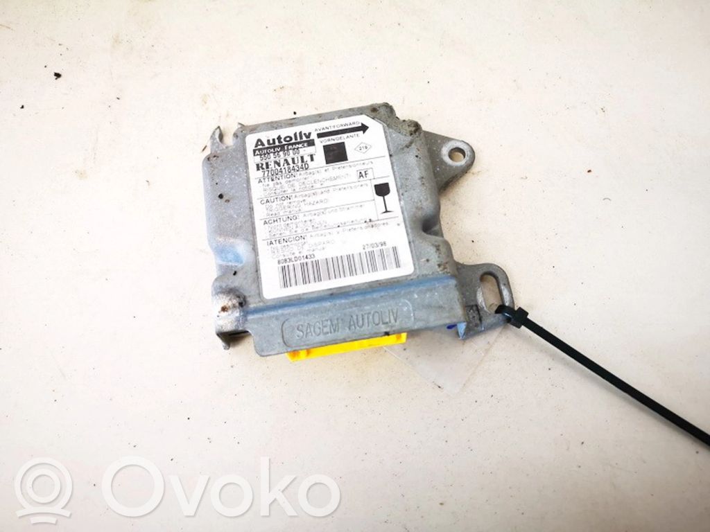 Renault Scenic I Centralina/modulo airbag 