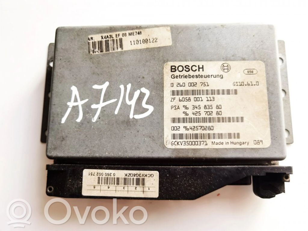 Citroen C5 Gearbox control unit/module 