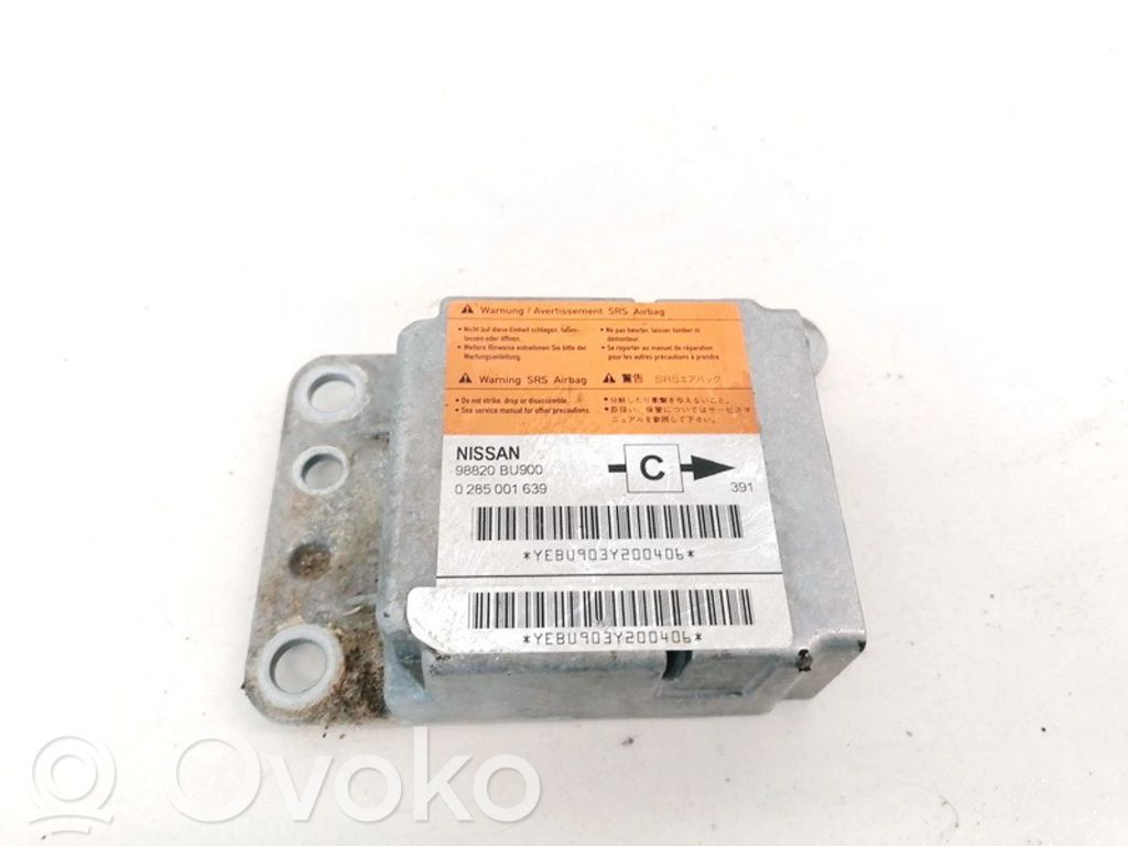 Nissan Almera Tino Unitate/modul de comandă airbaguri
