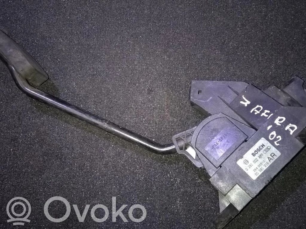 Opel Zafira A Kaasupoljin 