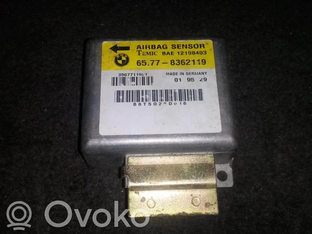 BMW Z3 E36 Unitate/modul de comandă airbaguri
