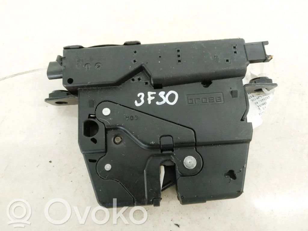 BMW 3 F30 F35 F31 Încuietoare portbagaj 
