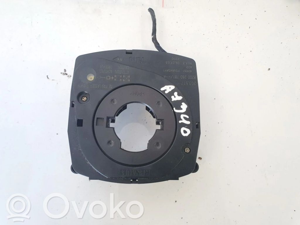 Renault Vel Satis Innesco anello di contatto dell’airbag (anello SRS) 