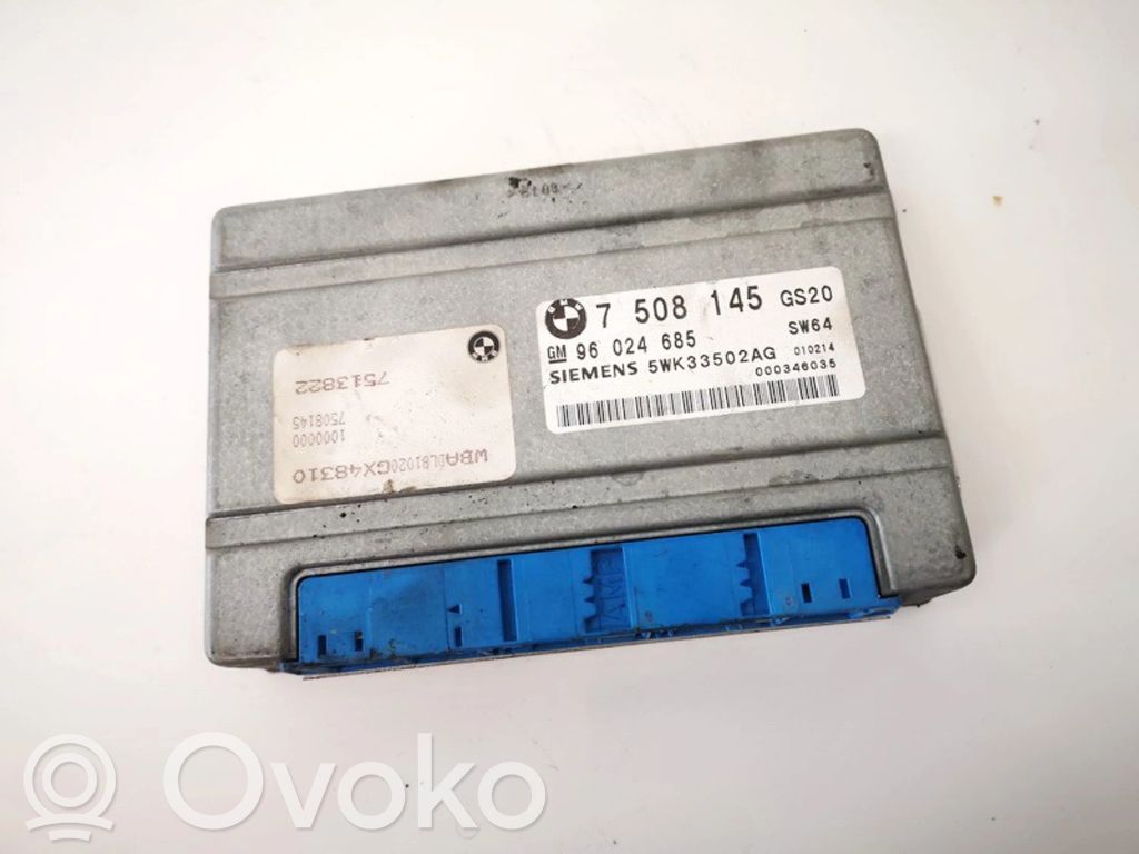 BMW 3 E46 Centralina/modulo scatola del cambio