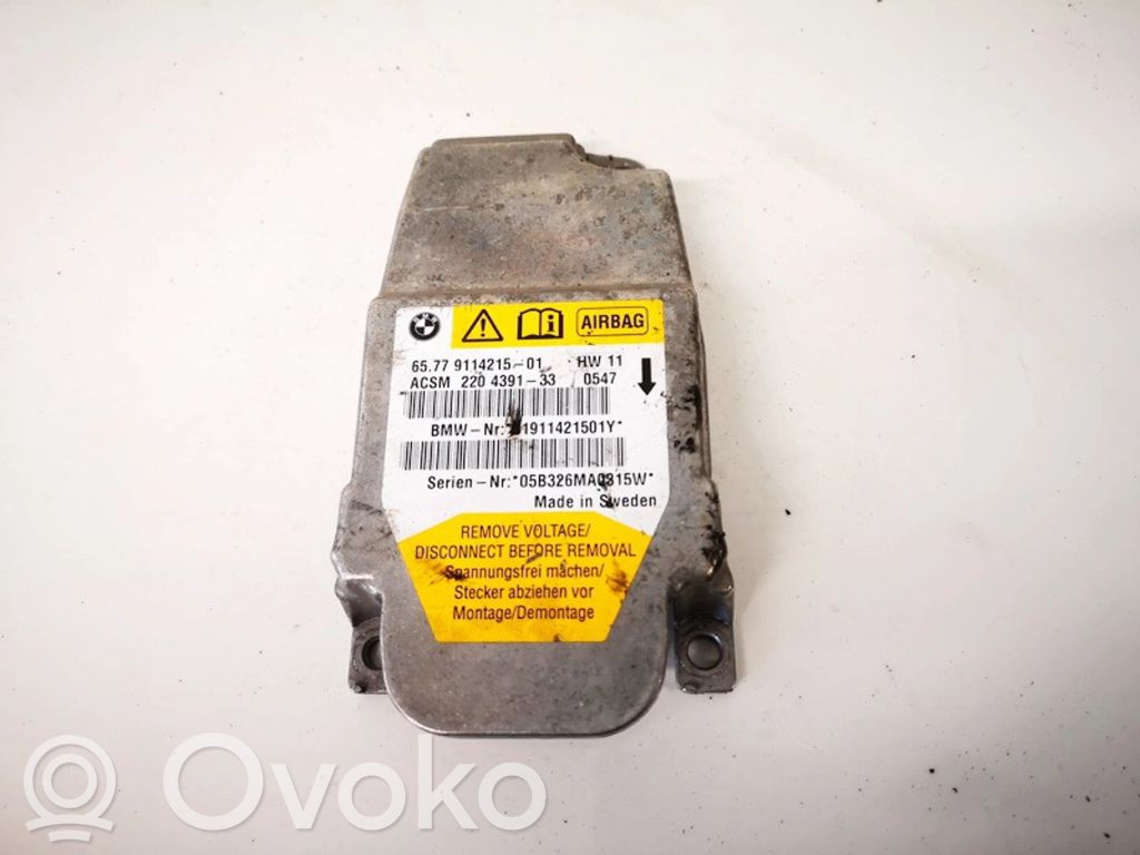 BMW 5 E60 E61 Airbag control unit/module 