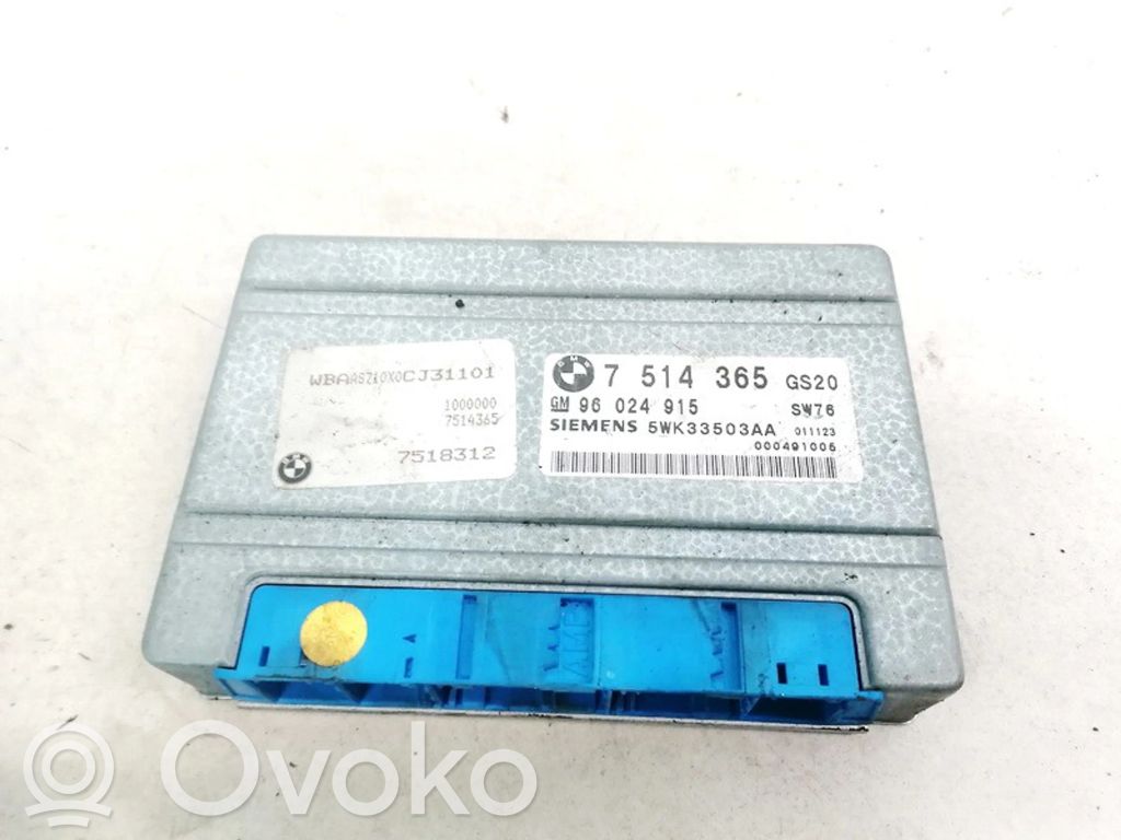 Unidad de control/módulo de la caja de cambios   7514365,96024915,7514365,96024915