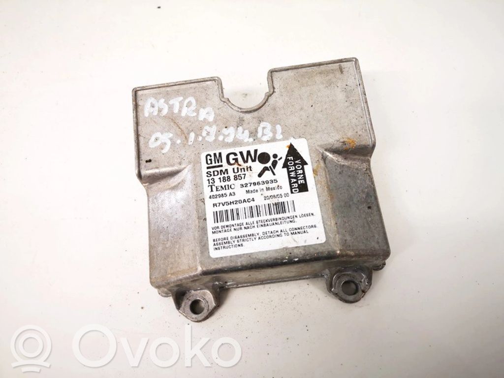 Unidad de control/módulo del Airbag   13188857,327963935,13188857,327963935