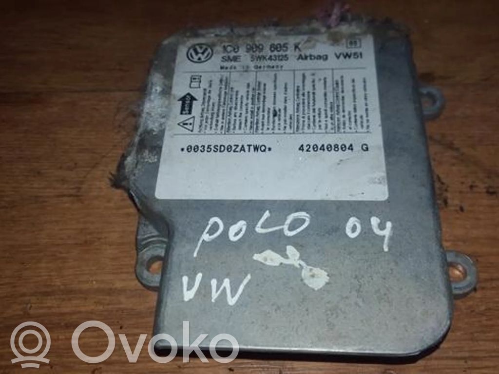 Centralina/modulo airbag   1C0909605K,5WK43125,1C0909605K,5WK43125