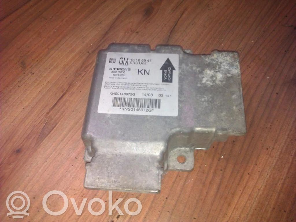 Opel Vectra C Centralina/modulo airbag 