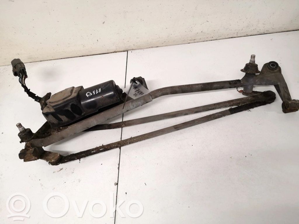 Wischergestänge Wischermotor vorne
