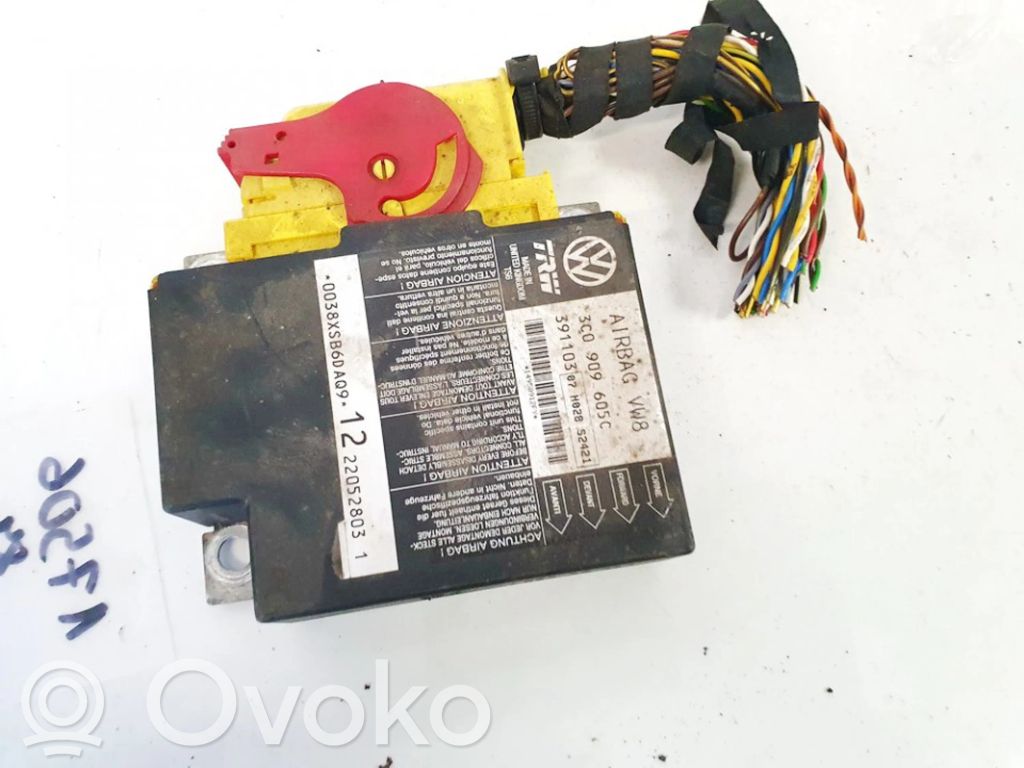 Volkswagen PASSAT B6 Centralina/modulo airbag