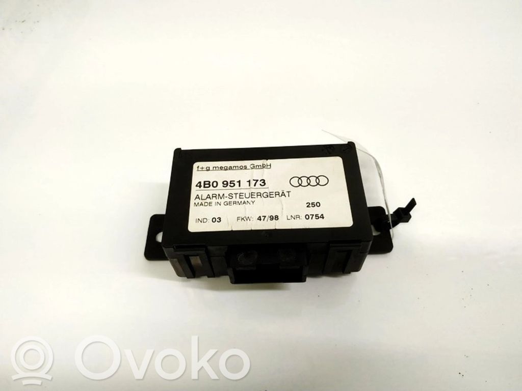 Unidad de control/módulo de alarma   4B0951173,4B0951173