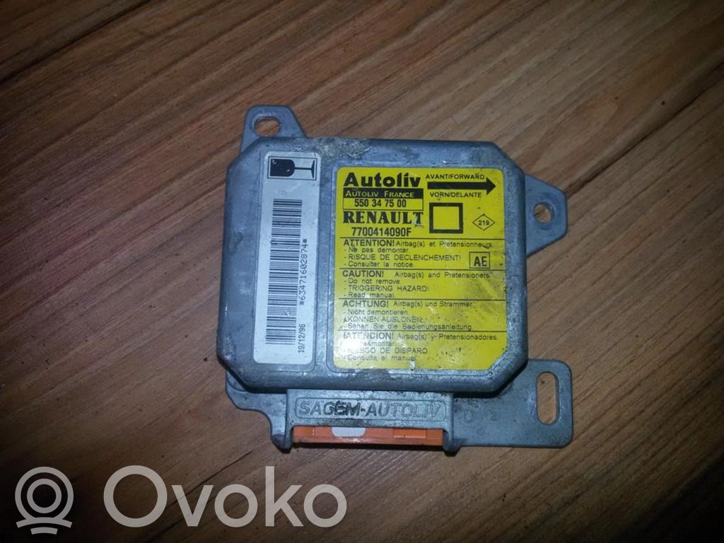 Renault Megane I Centralina/modulo airbag 