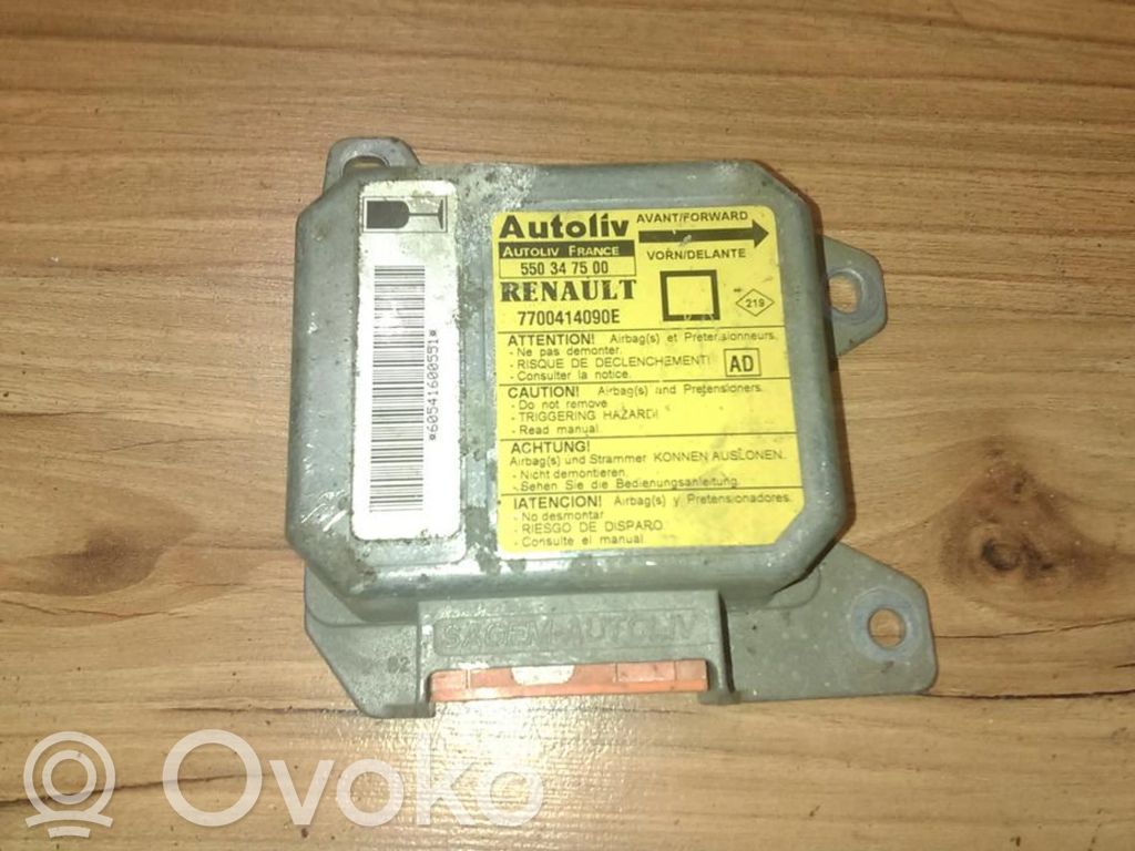 Renault Megane I Centralina/modulo airbag 
