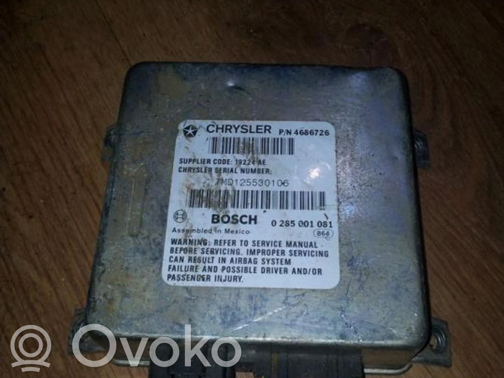 Dodge Caravan Centralina/modulo airbag 
