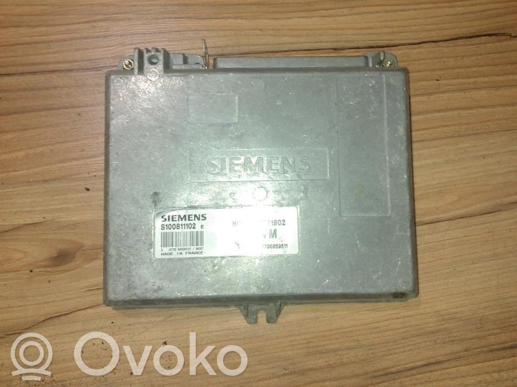 Unidad de control/módulo del motor   S100811102E,HOM7700731802,HOM7700731802,S100811102E