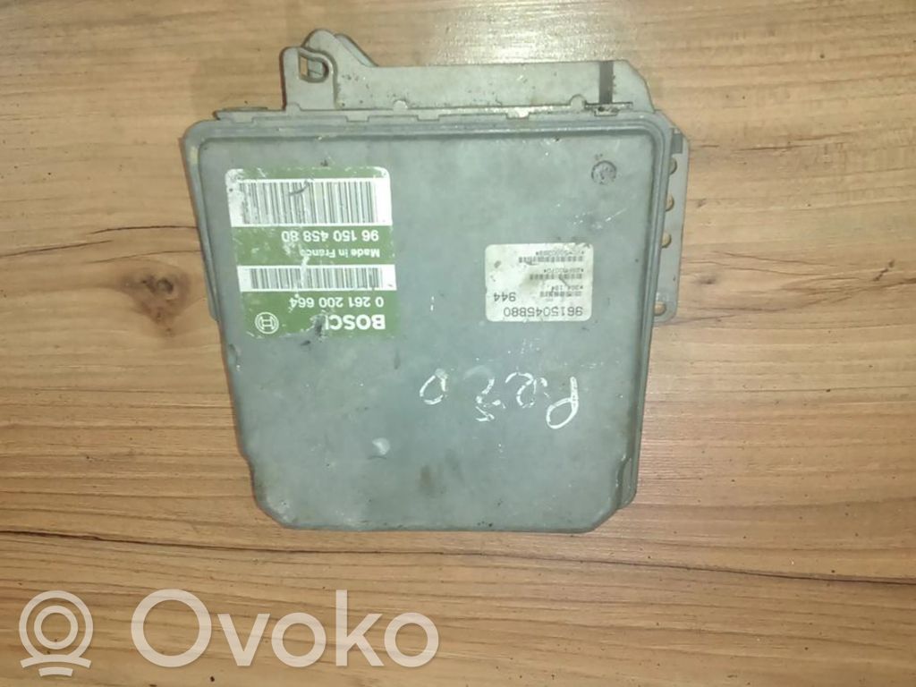 Citroen ZX Unidad de control/módulo del motor 