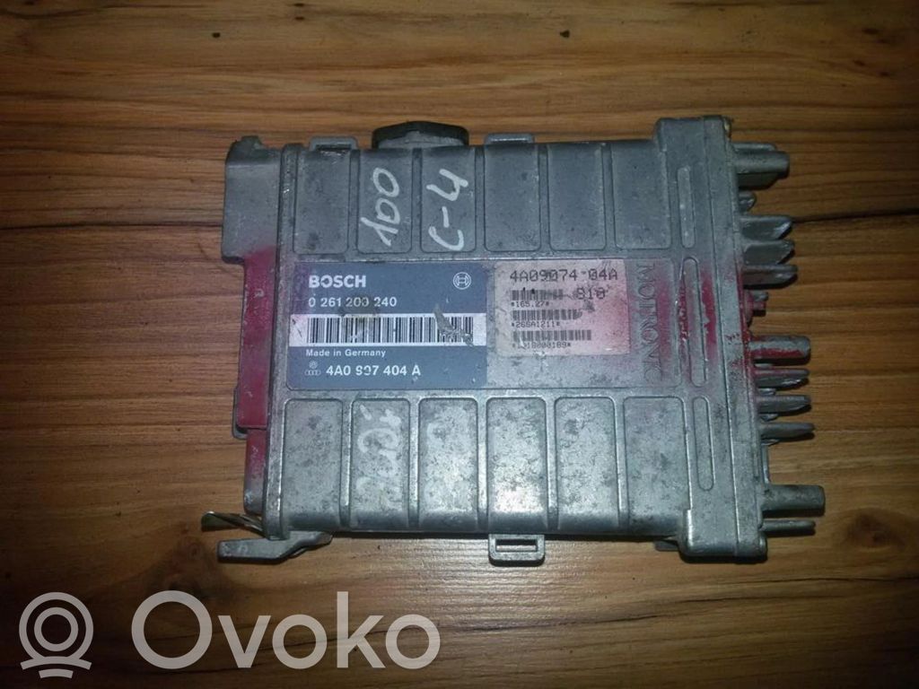 Audi 100 S4 C4 Centralina/modulo del motore 
