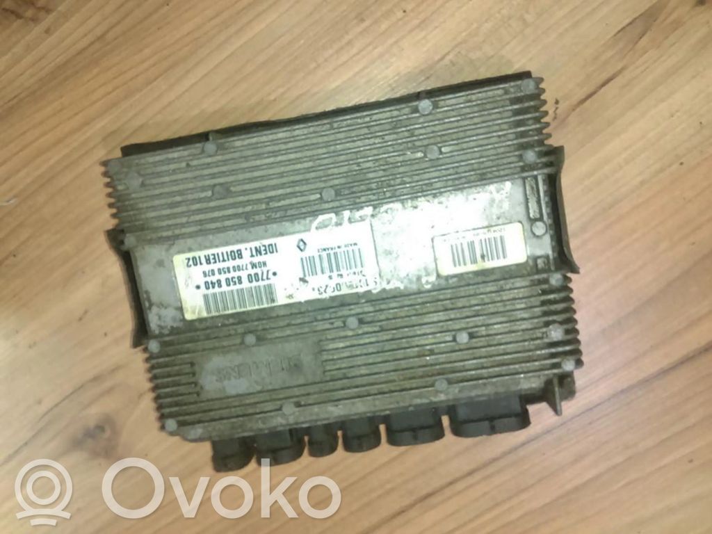 Renault Clio I Sterownik / Moduł skrzyni biegów 