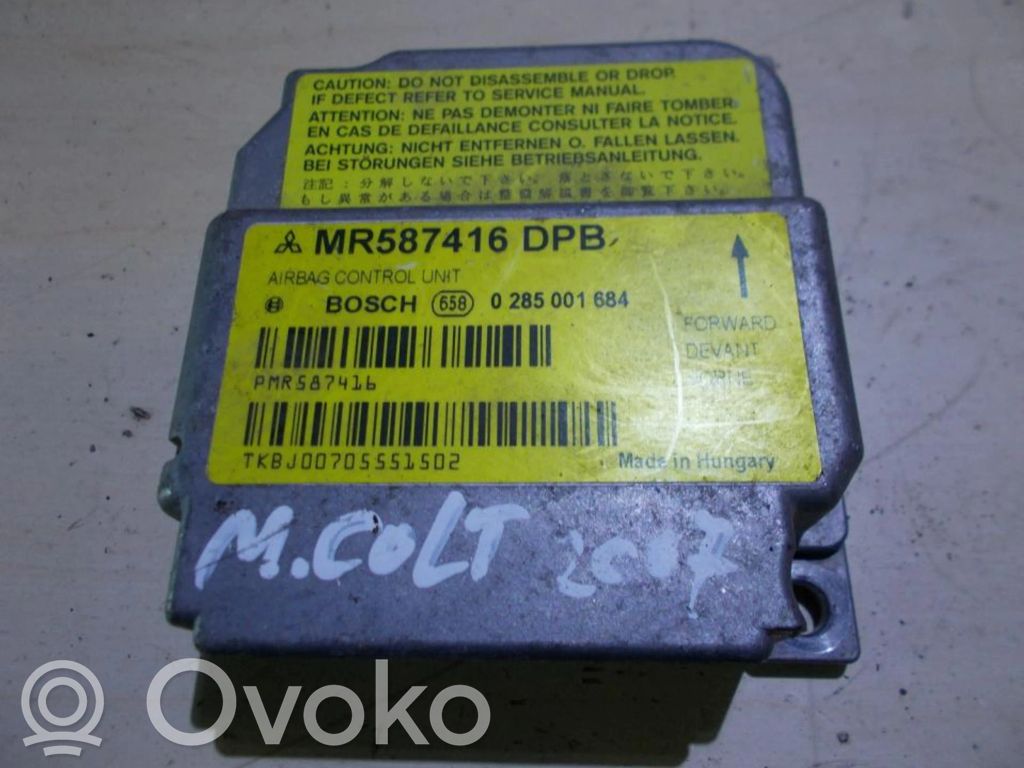 Unidad de control/módulo del Airbag   MR587416DPB,0285001684,0285001684,MR587416DPB