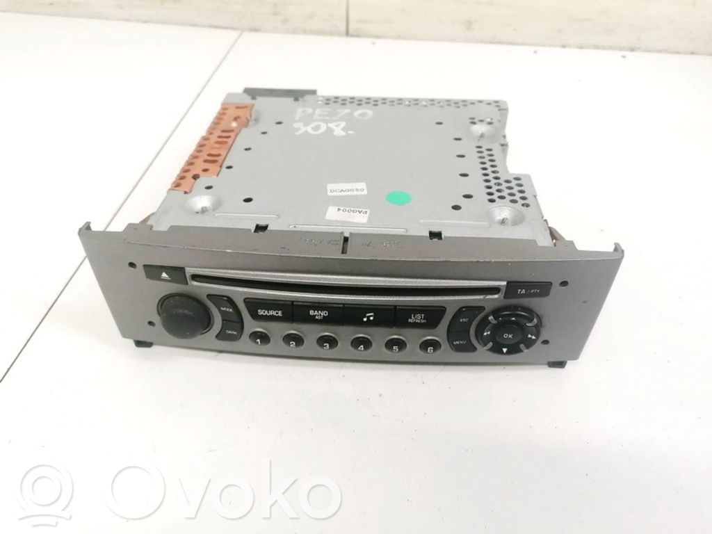 Peugeot 308 Unità principale autoradio/CD/DVD/GPS