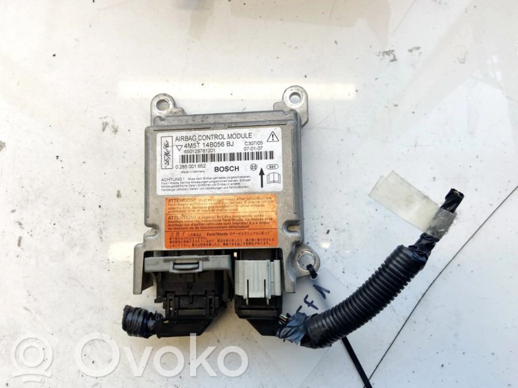 Airbag control unit/module   4M5T14B056BJ,4M5T14B056BJ,4M5T14B056BJ,4M5T14B056BJ