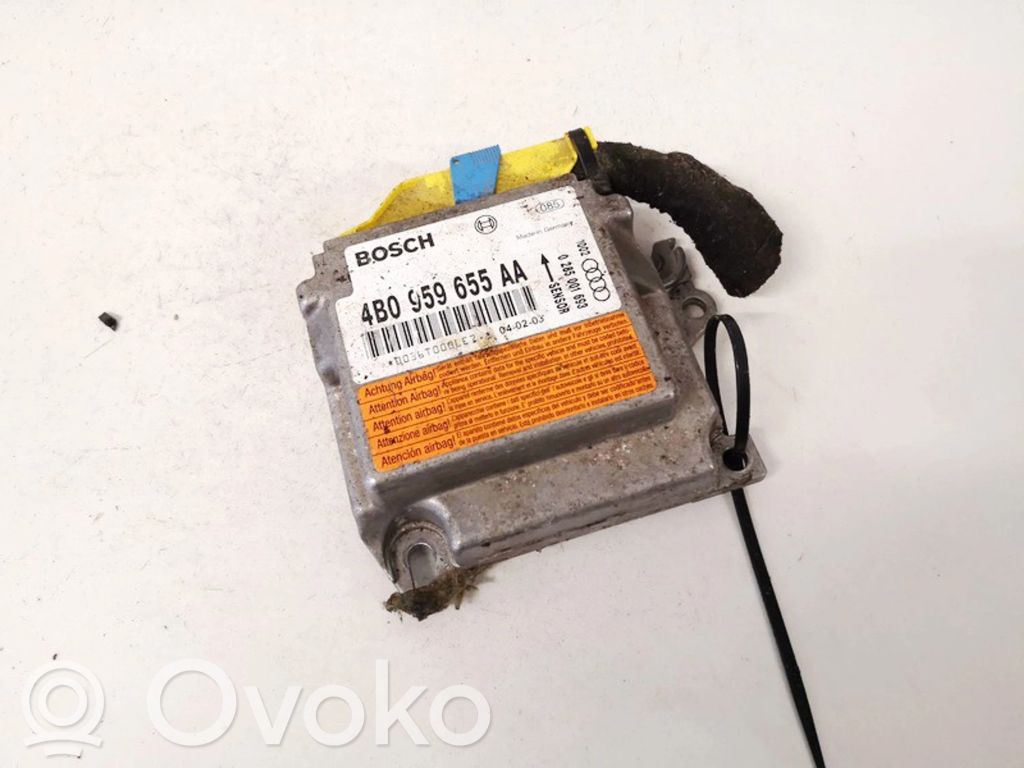 Audi A6 S6 C5 4B Centralina/modulo airbag 