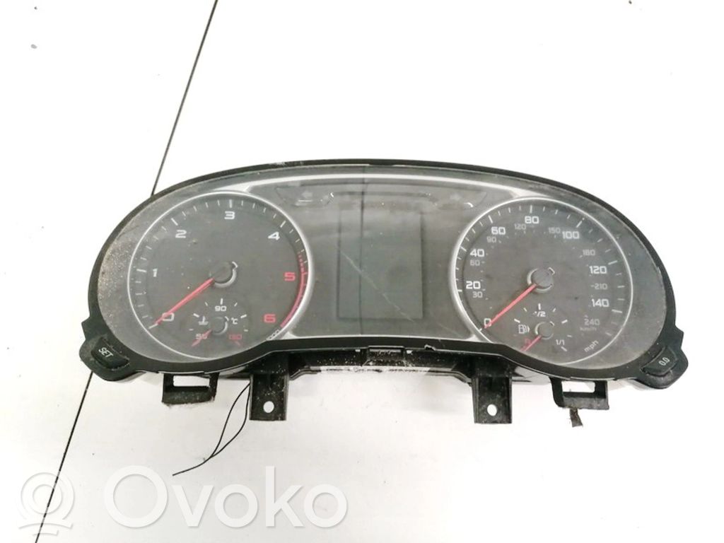 Speedometer (instrument cluster)   8X0920980D,1273938932,1273938932,8X0920980D