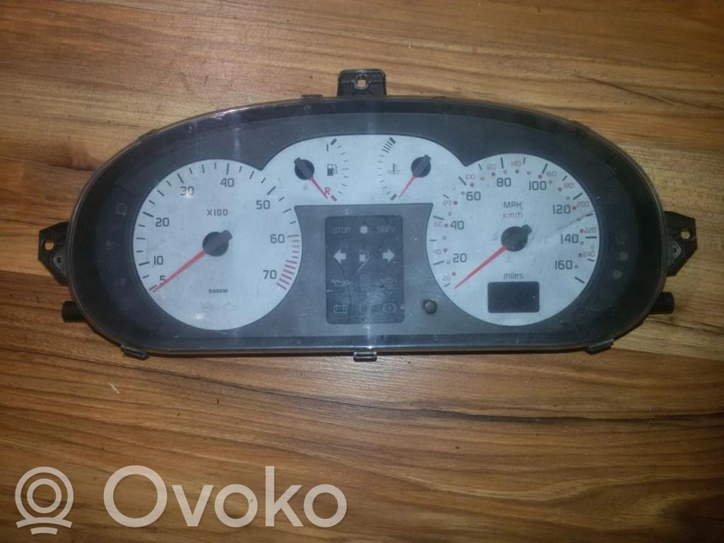 Renault Scenic I Nopeusmittari (mittaristo)
