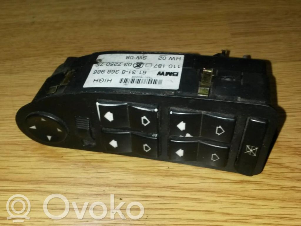BMW 5 E39 Comutator comandă geamuri electrice 
