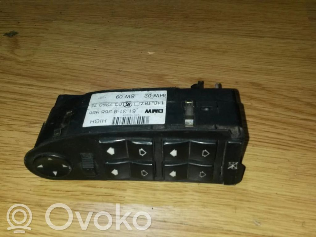 Interruptor del elevalunas eléctrico   61318368986,61318368986
