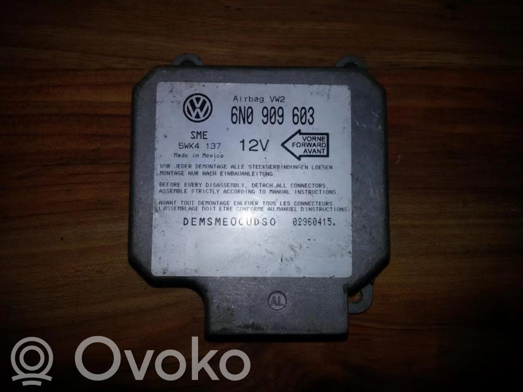 Centralina/modulo airbag   6N0909603,5WK4137,5WK4137,6N0909603